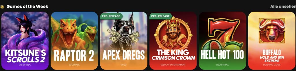wsm casino games of the week